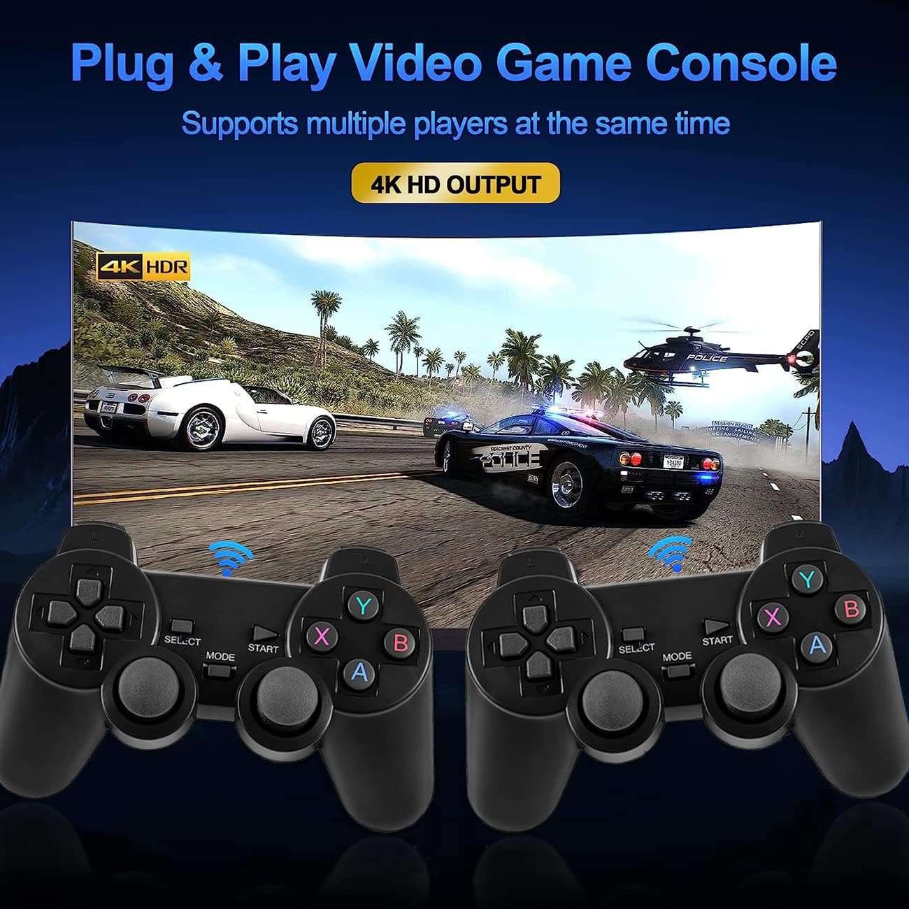 Video Game Console with Controller