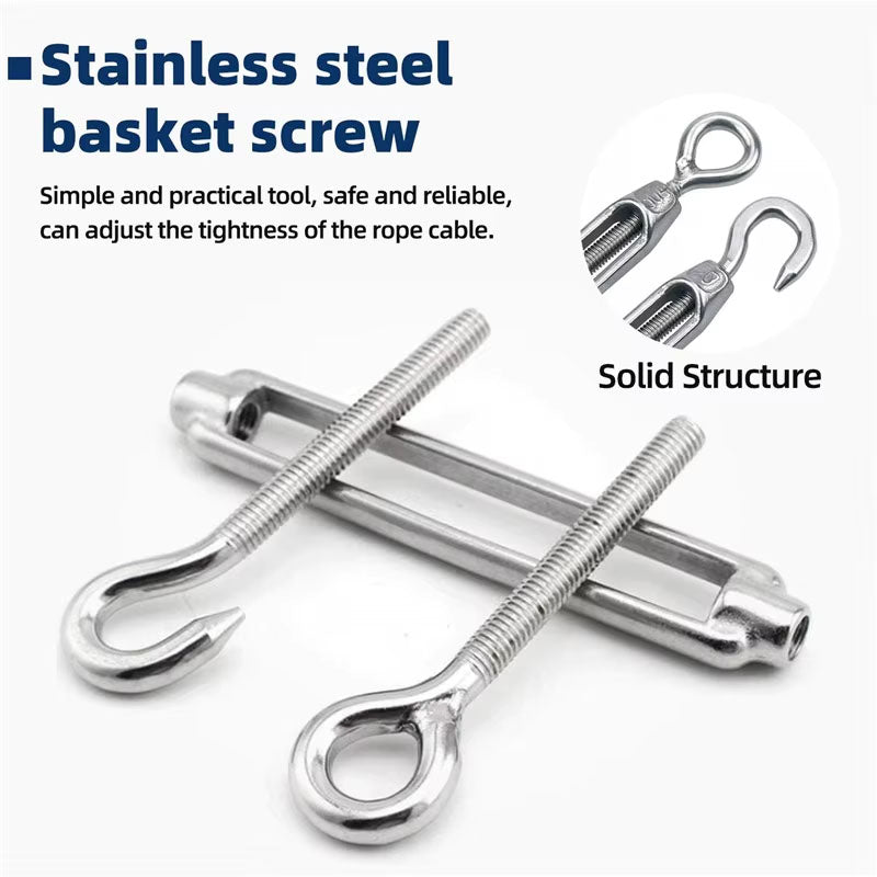 30M Stainless Steel Wire Rope Cable Kit