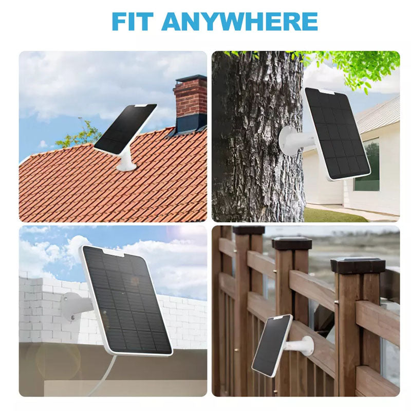 Solar Panel Charger for Arlo Pro 3 Pro 4 Pro 5S Ultra 1 Ultra 2 Go 2 Floodlight