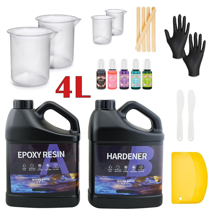 Epoxy Resin 1:1 4 Liter Kit