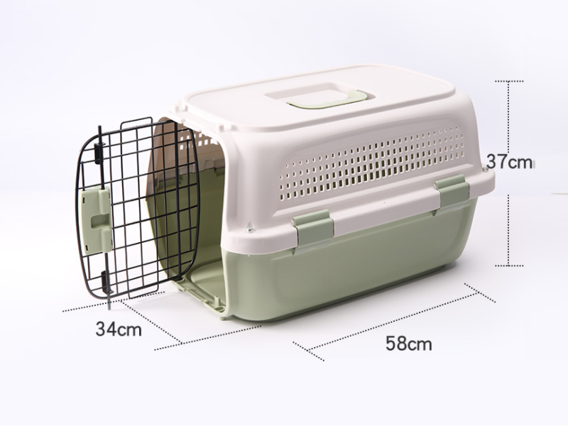 58CM GREEN - Dog/Cat Airline Travel Cage/Carrier