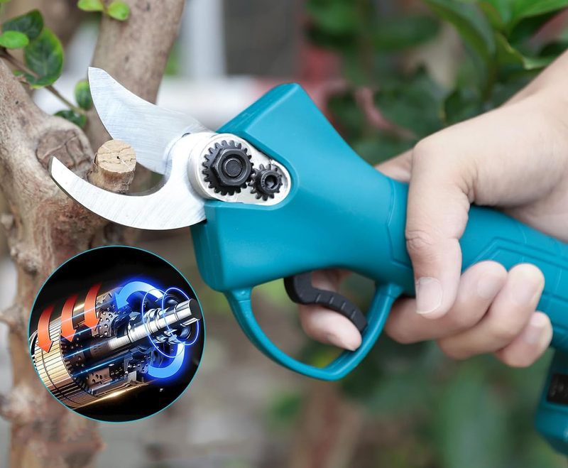 Cordless Electric Branch Scissors 30mm Pruning Shear Cutter