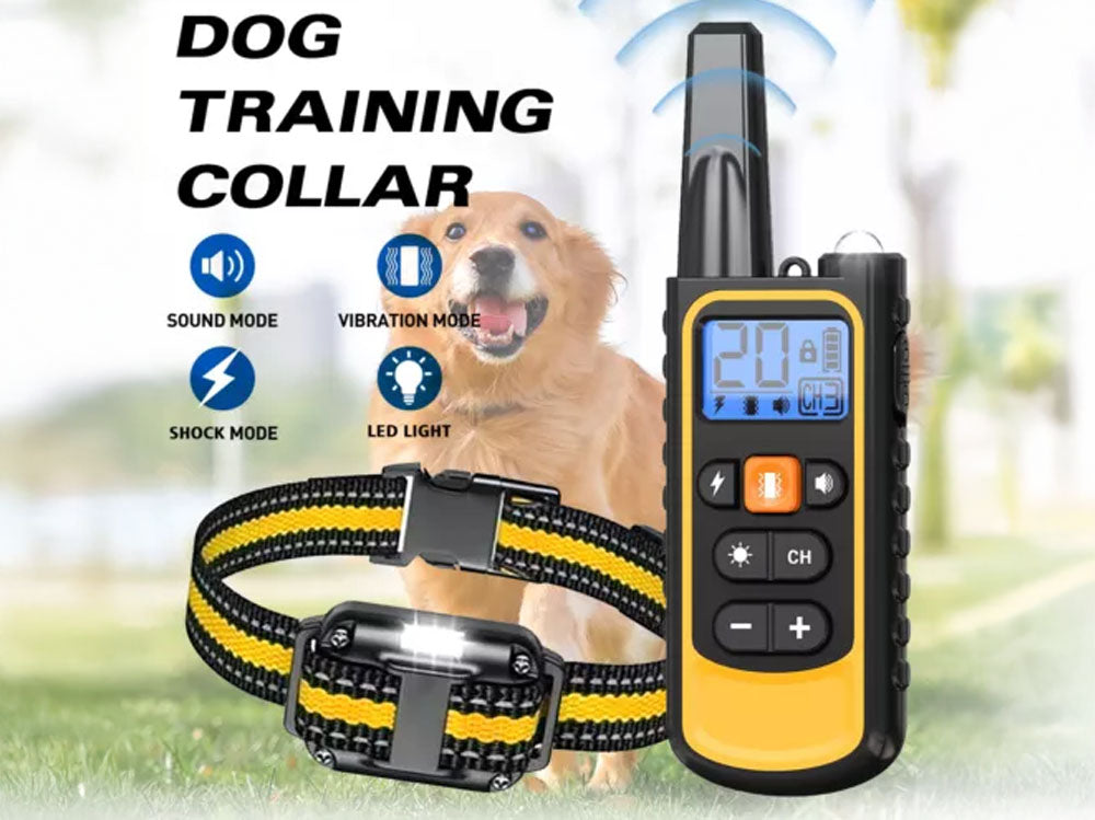 Dog Training Anti Bark Collar with Remote