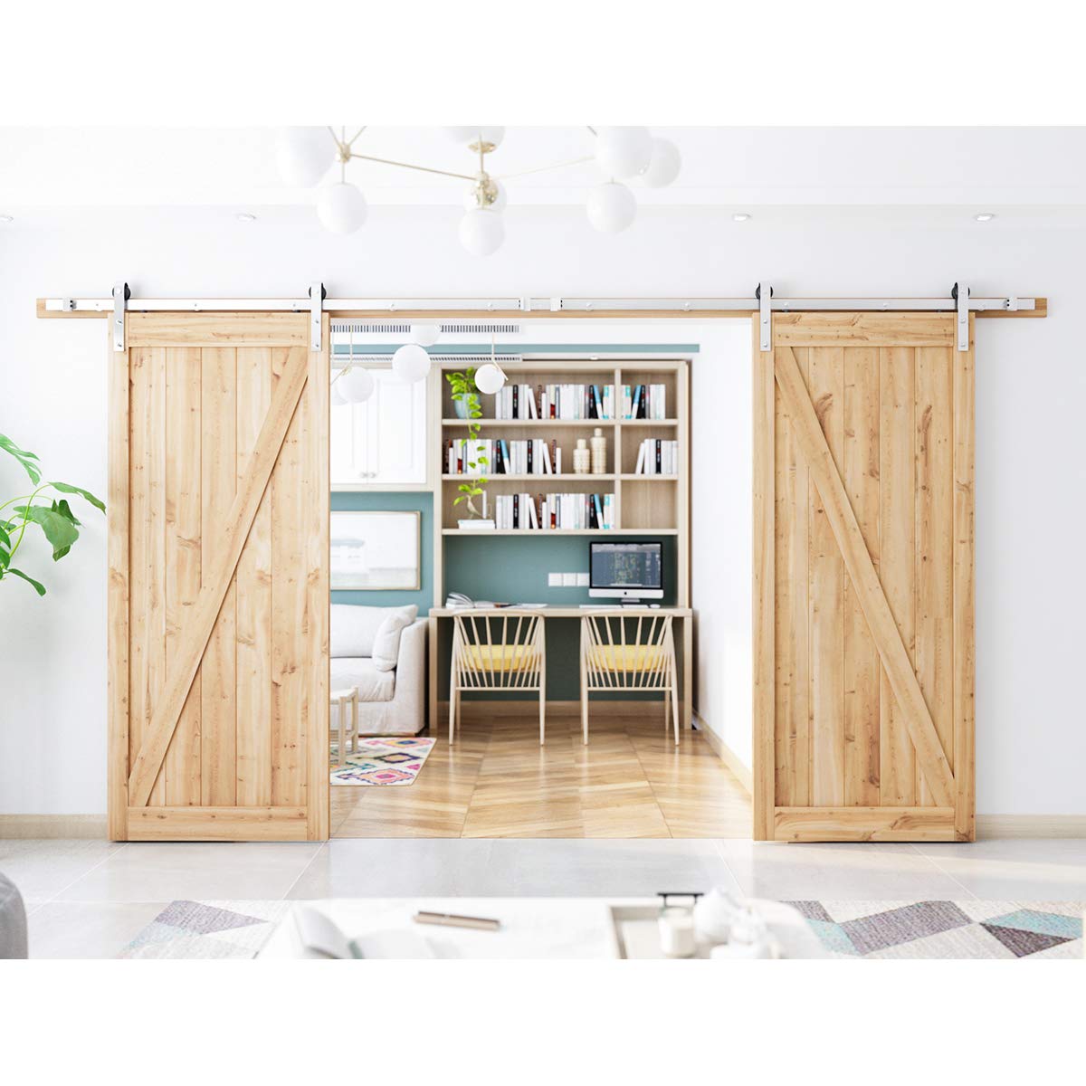Barn door Hardware 3.6M Double Door