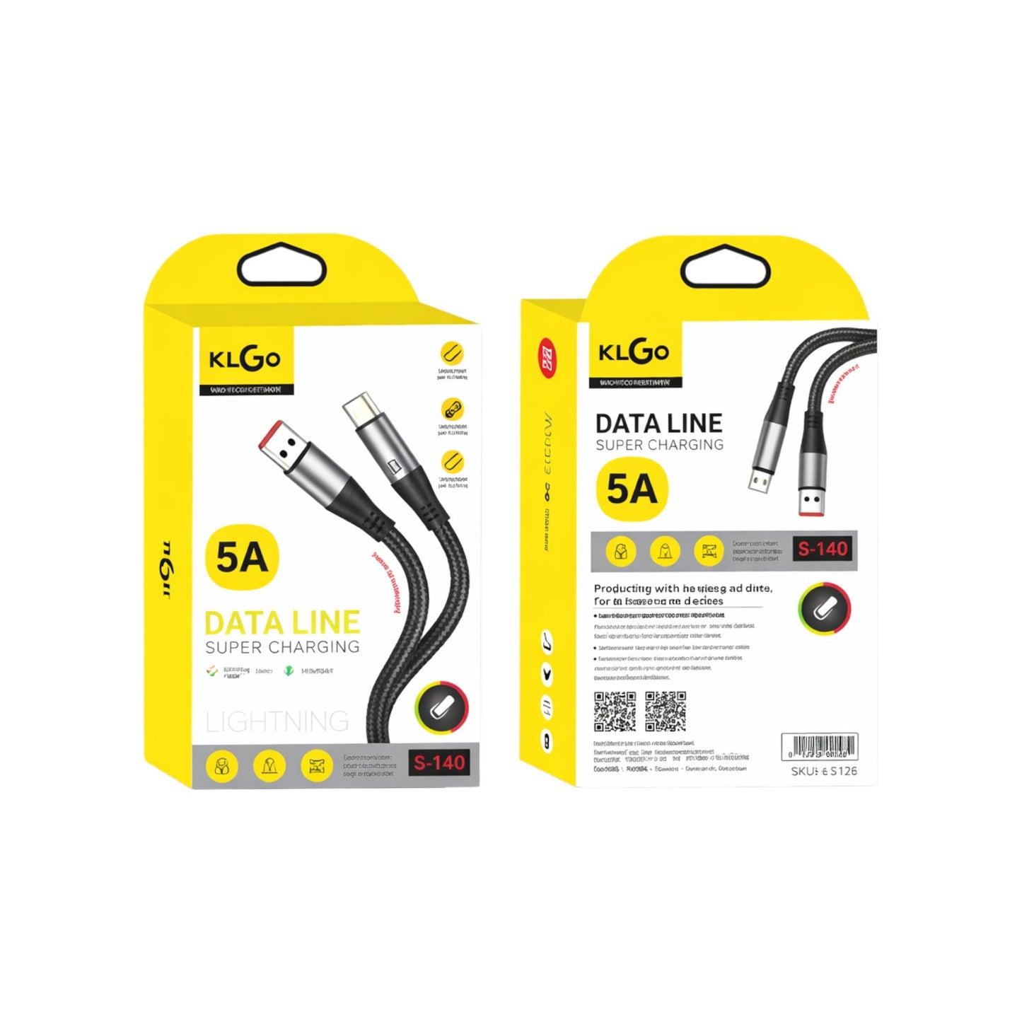 Frankly Cotton 5A Fast Charge iOS Cable - 2M