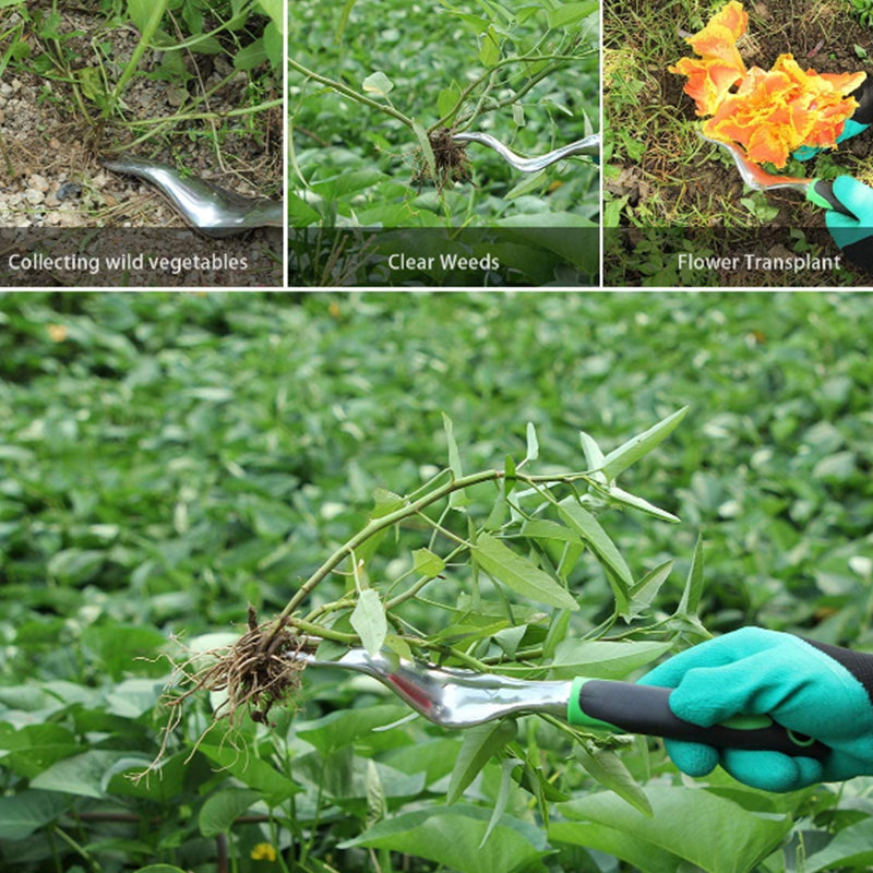 Gardening Tool Set 11 Pcs Aluminum Garden Hand Tools Set Heavy Duty with Garden