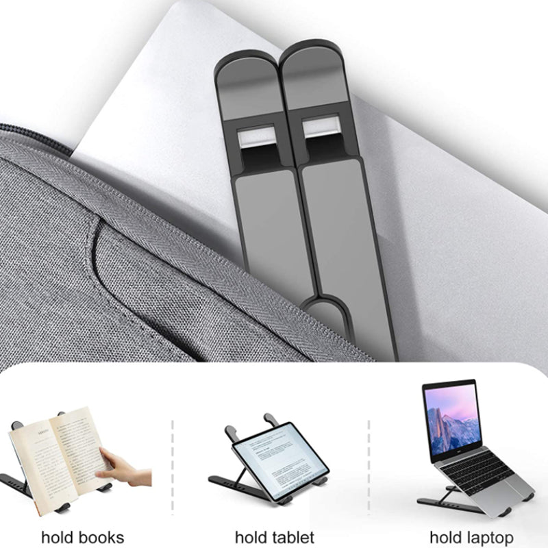 Portable Laptop Stand for Desk Black