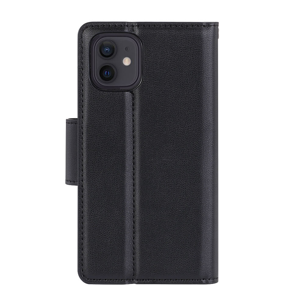 Compatible with iPhone 15 Pro Max Hanman Mill Series Leather Wallet Flip Case