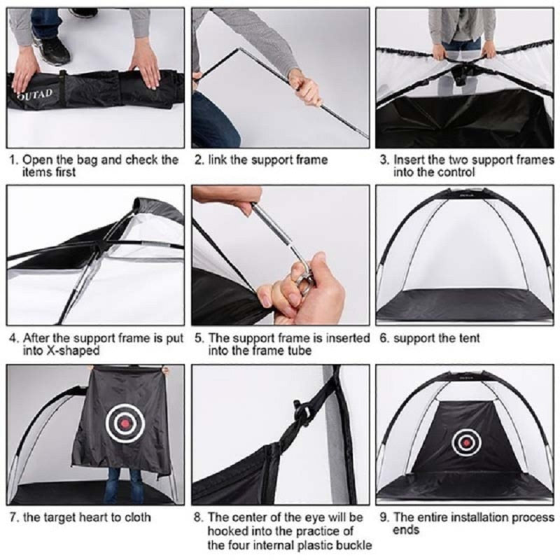 Golf Training Net 3M