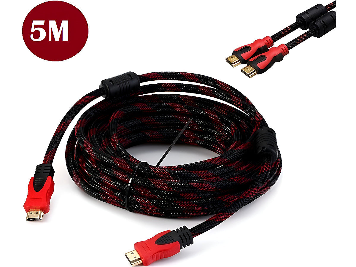 5 meters HDMI Cable for Monitors Projectors TV