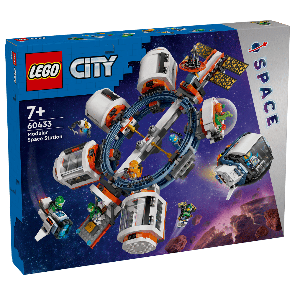 LEGO CITY: Modular Space Station Building Toy (60433)