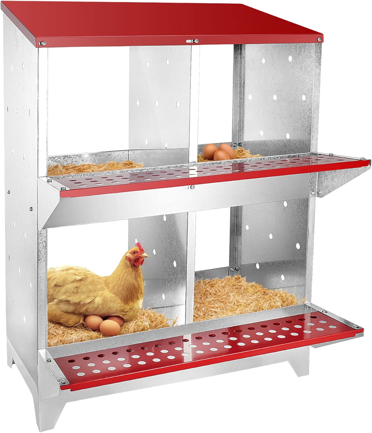 Chicken Nesting Box With 4 nests