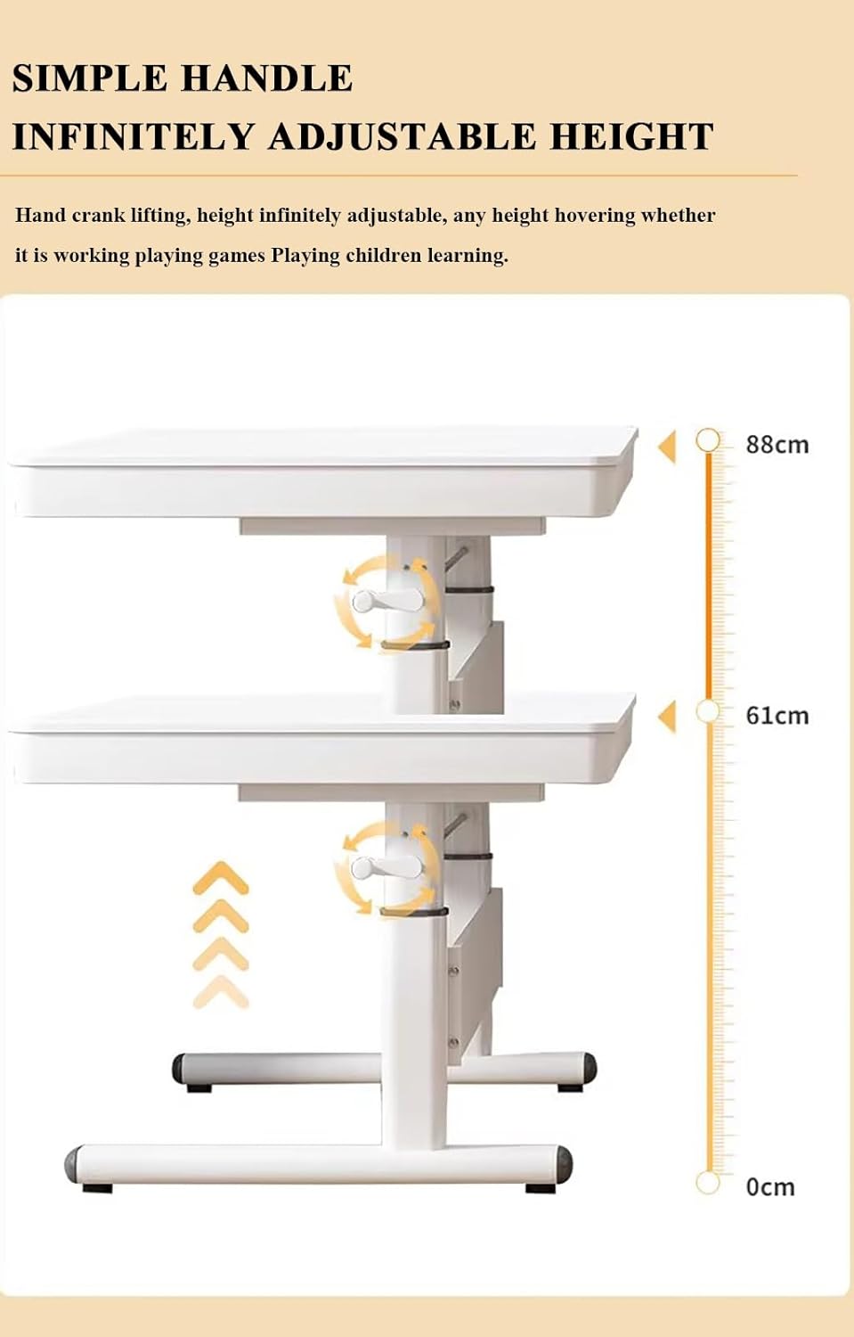 Height Adjustable Desk Table