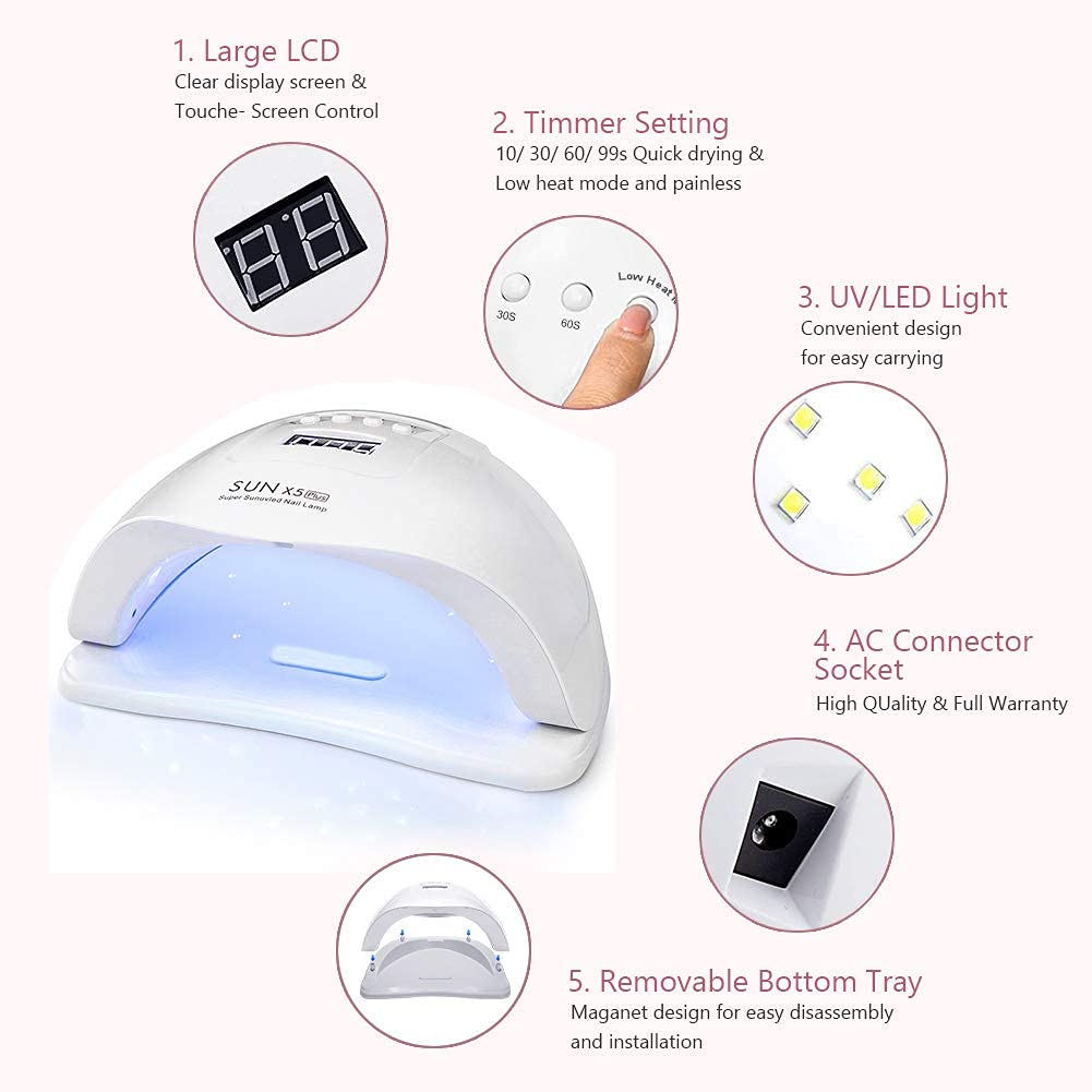 Nail Dryer Lamp 80W UV LED