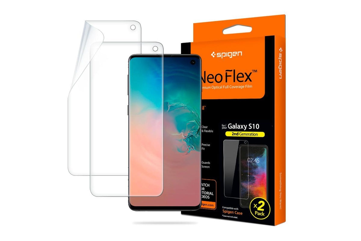 Spigen NeoFlex Note 10 Screen Protector 2 Pack