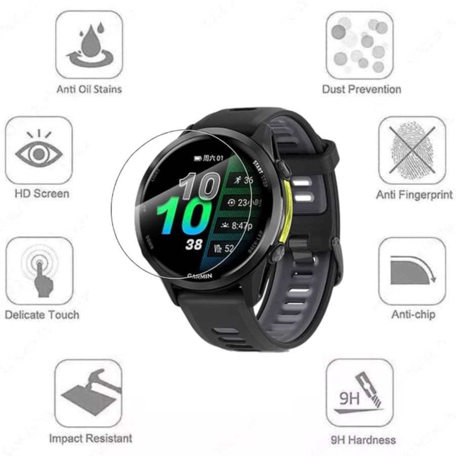 Garmin Forerunner 970 - Screen Protector (Clear)