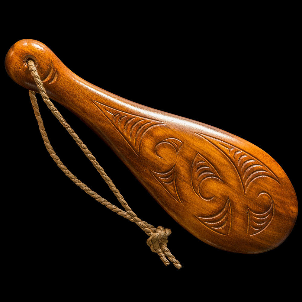 Patu (Warrior Club), handmade wood carving