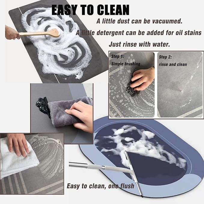 Non-Slip Kitchen Floor Mat (60 x 120cm)