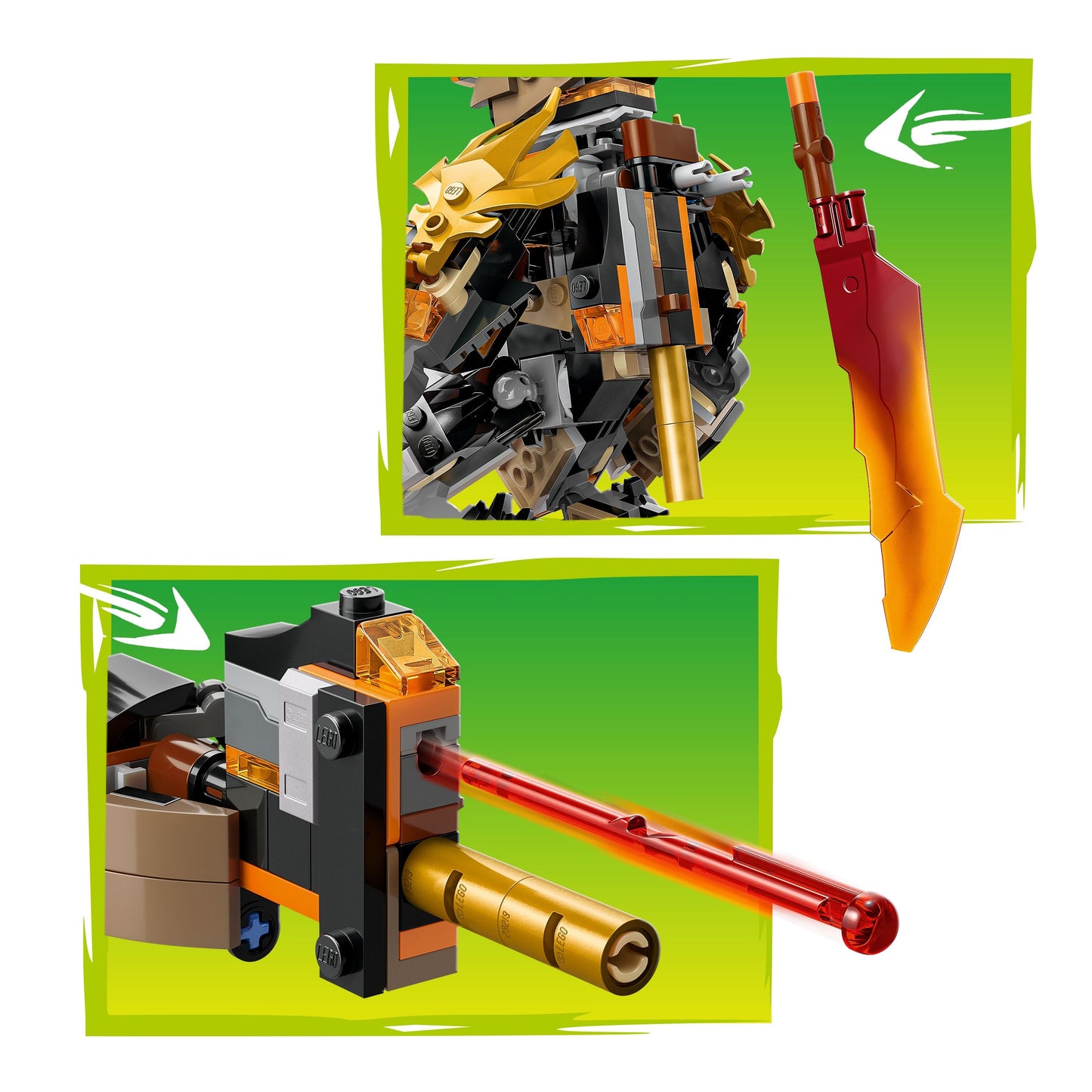 LEGO NINJAGO: Coles Mission Mech and Dragon Zane (71854)