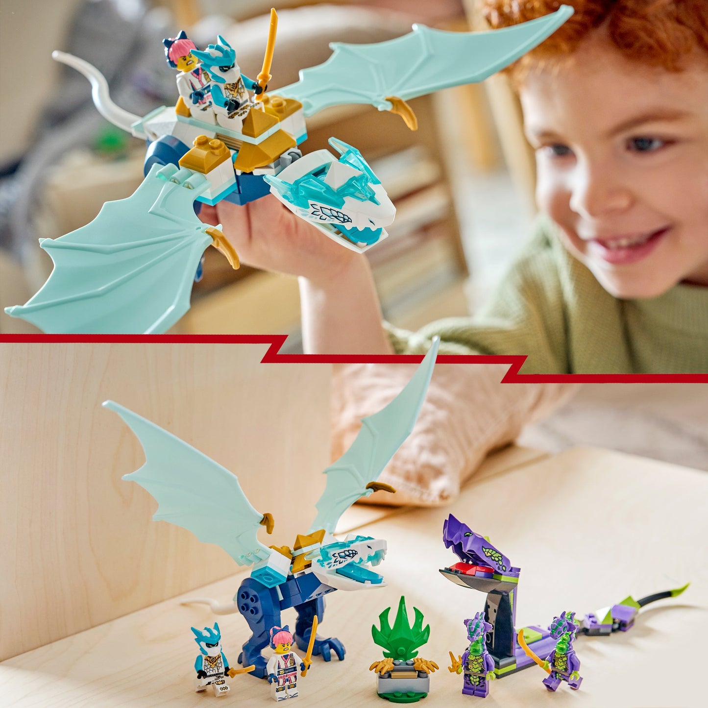 LEGO NINJAGO: Zanes Ice Dragon Battle (71865)
