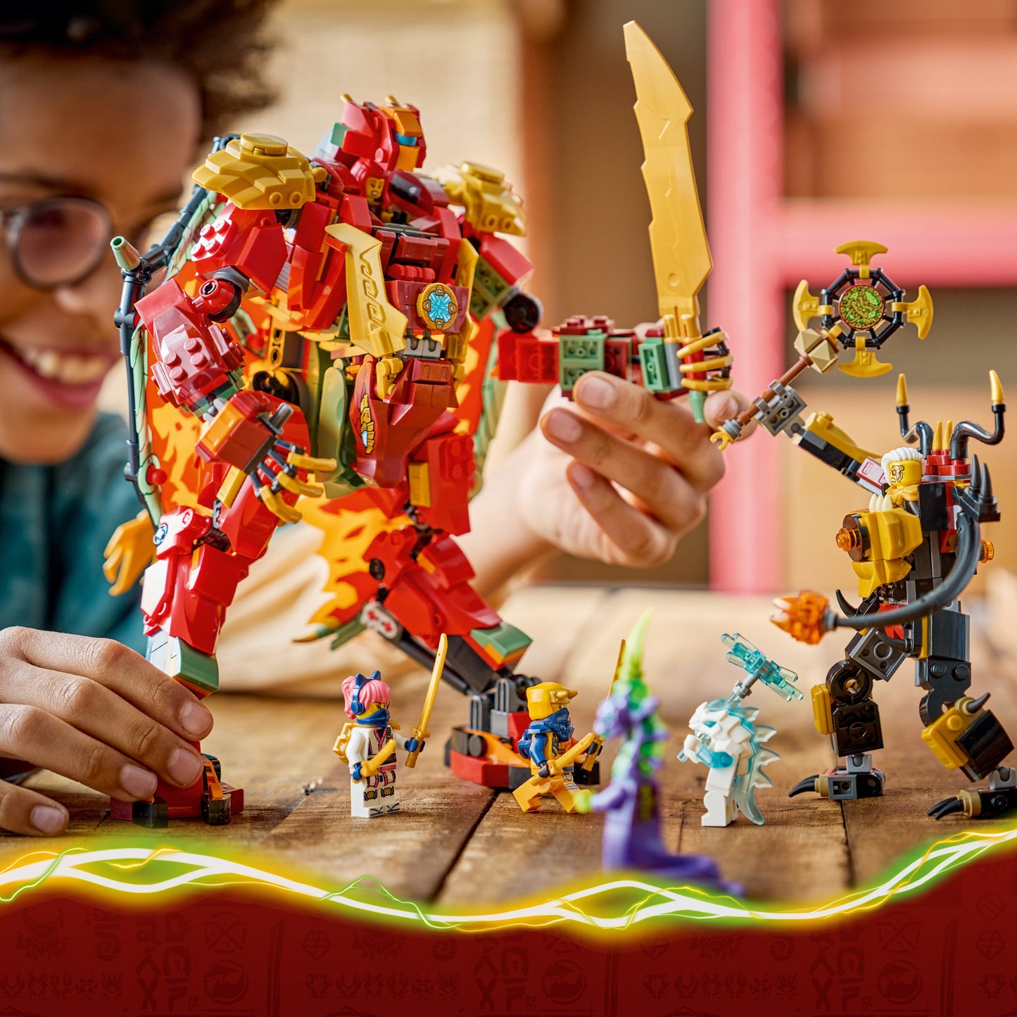 LEGO NINJAGO: Wyldfyre's Transforming Dragon Mech (71868)