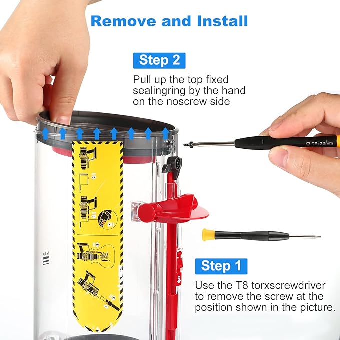 Replacement for Dyson Dust Bin Top Fixed Sealing Ring
