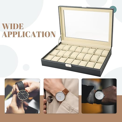 24 slot watch case