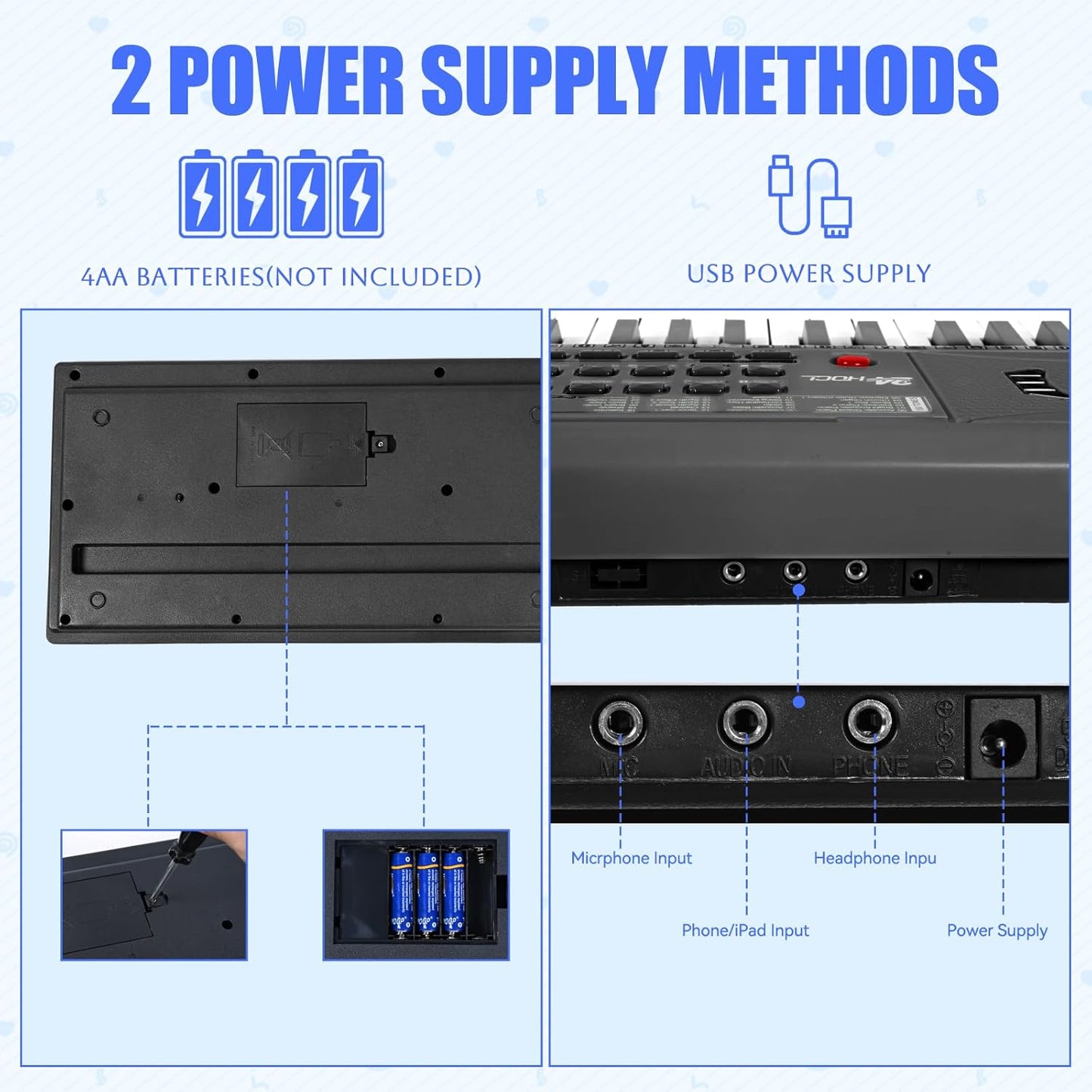 Electric Keyboard Piano