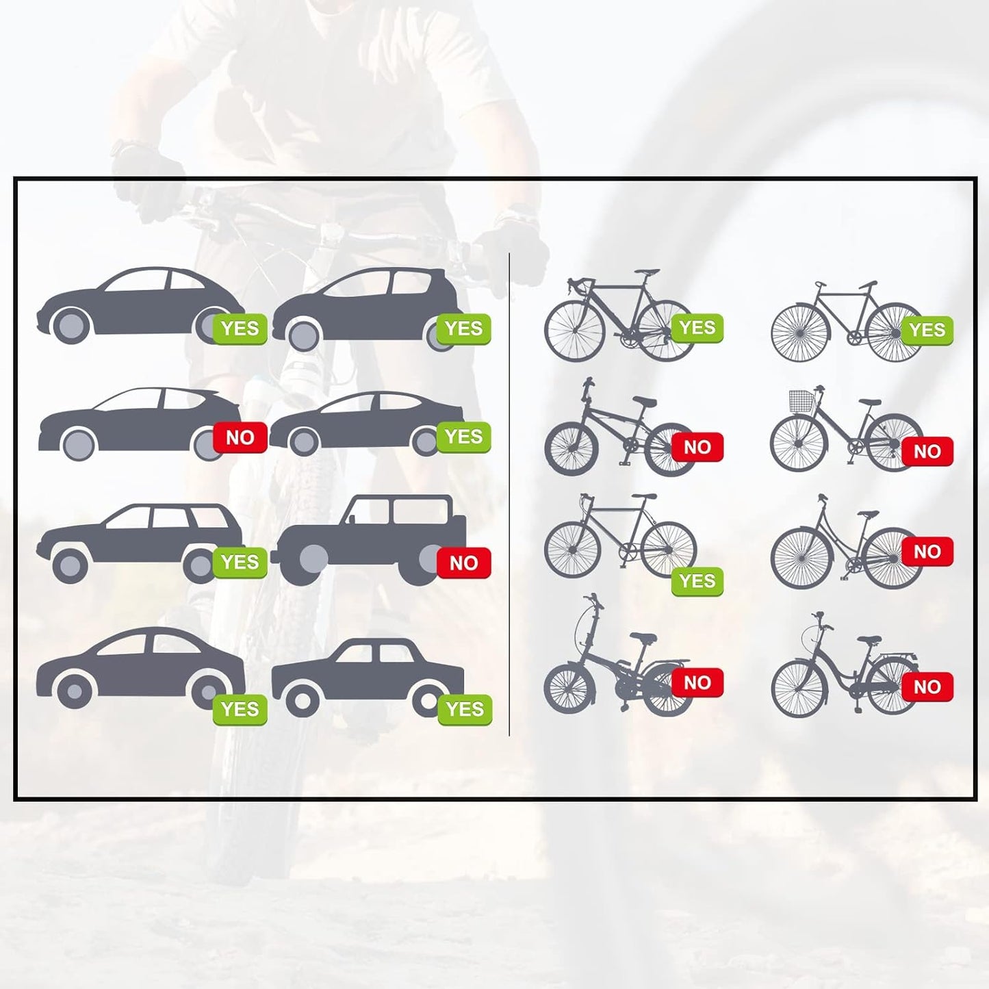 Universal Bike Rack Bike Carrier Bicycle Rack