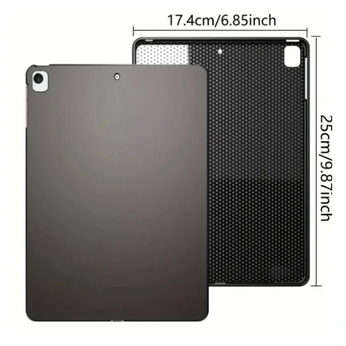 Full-Body Cover for iPad (7th, 8th, 9th generation) 10.2” (Gloss Black)