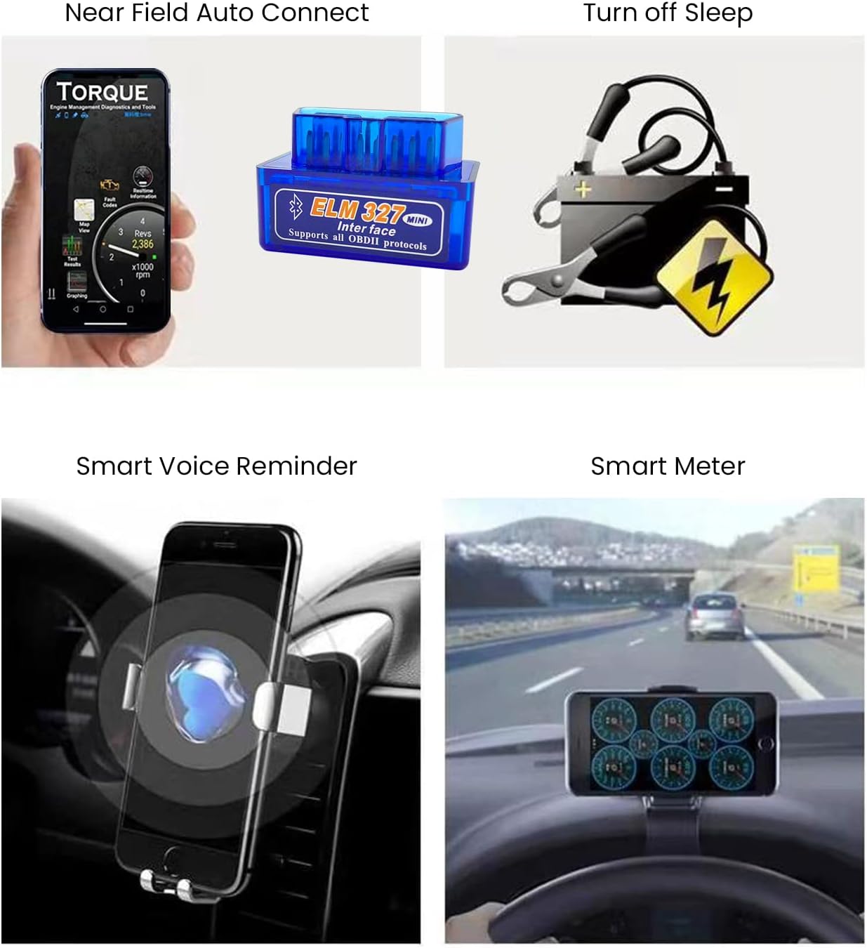 OBD2 Scanner Bluetooth ELM327