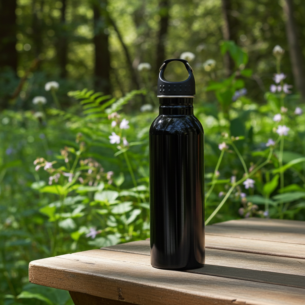 Frankly Cotton 500ml Stainless Steel Gloss Drink Bottle Range