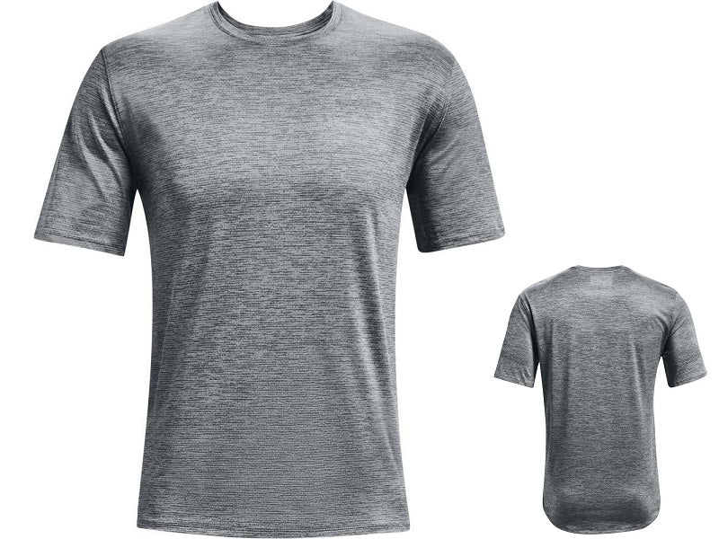 3XL, T Shirt Solid Color Short Sleeve Quick Drying Sports Stretch Tops