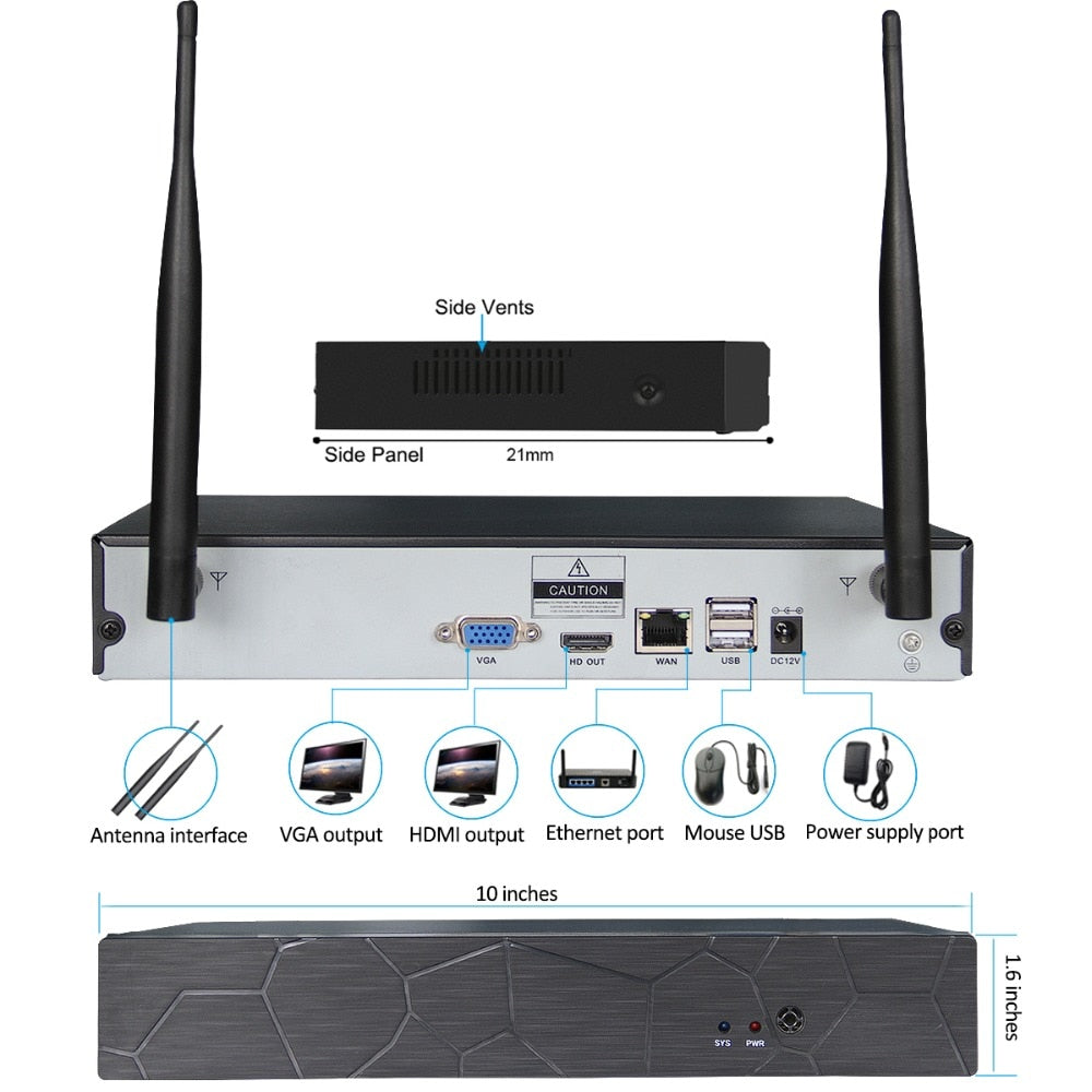 Night vision wireless cameras