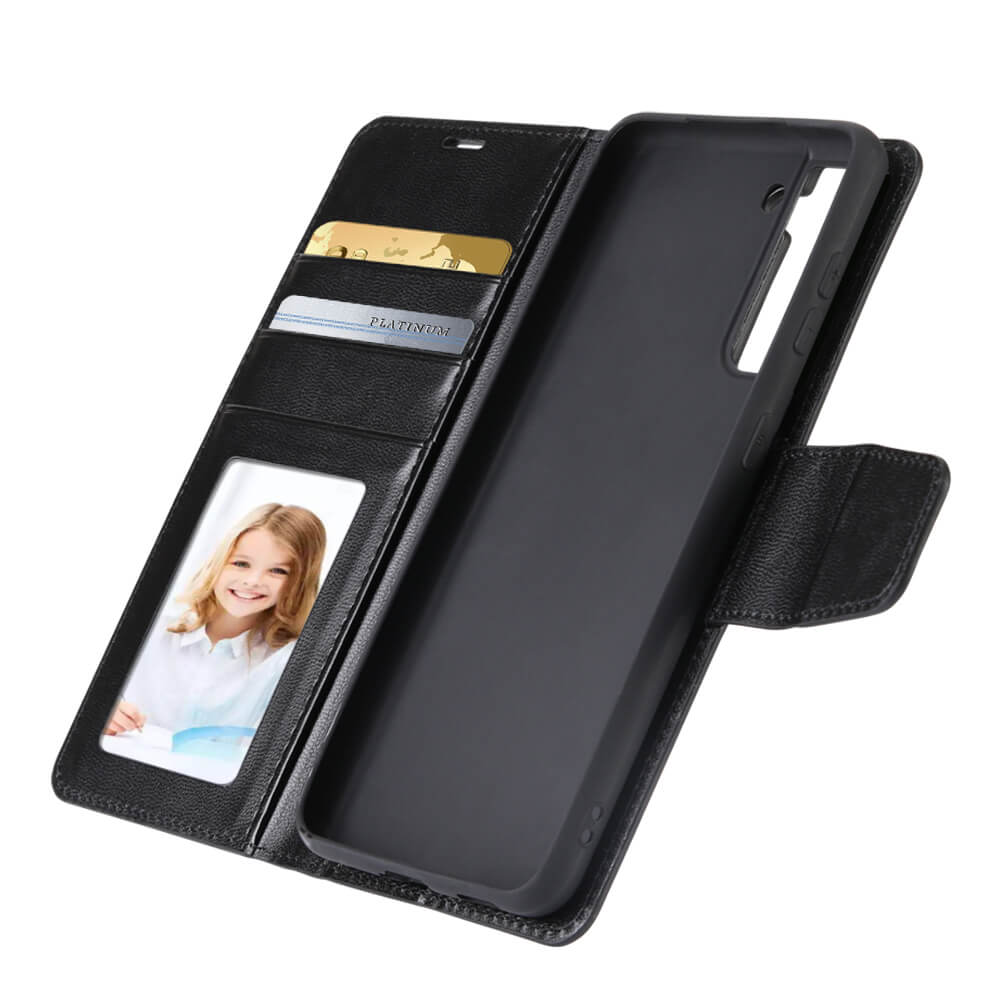 Compatible with Samsung A17 2025 Hanman Mill Series Leather Wallet Flip Case