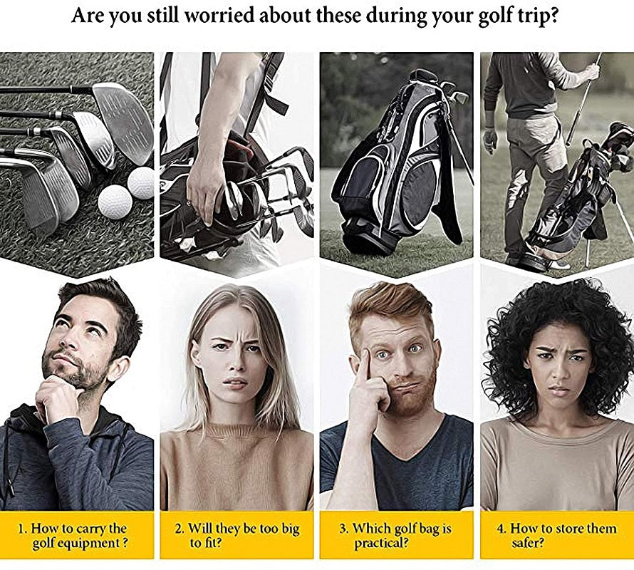 Golf Travel Bag with Stand