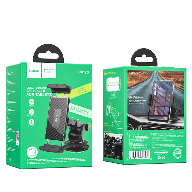 Hoco Prospering Center Console Car Holder For Tablets & Phones CA120