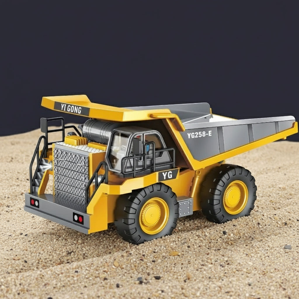 Remote Control Engineering Vehicles Series - 1:24 DUMP TRUCK 9 Channels 2.4G