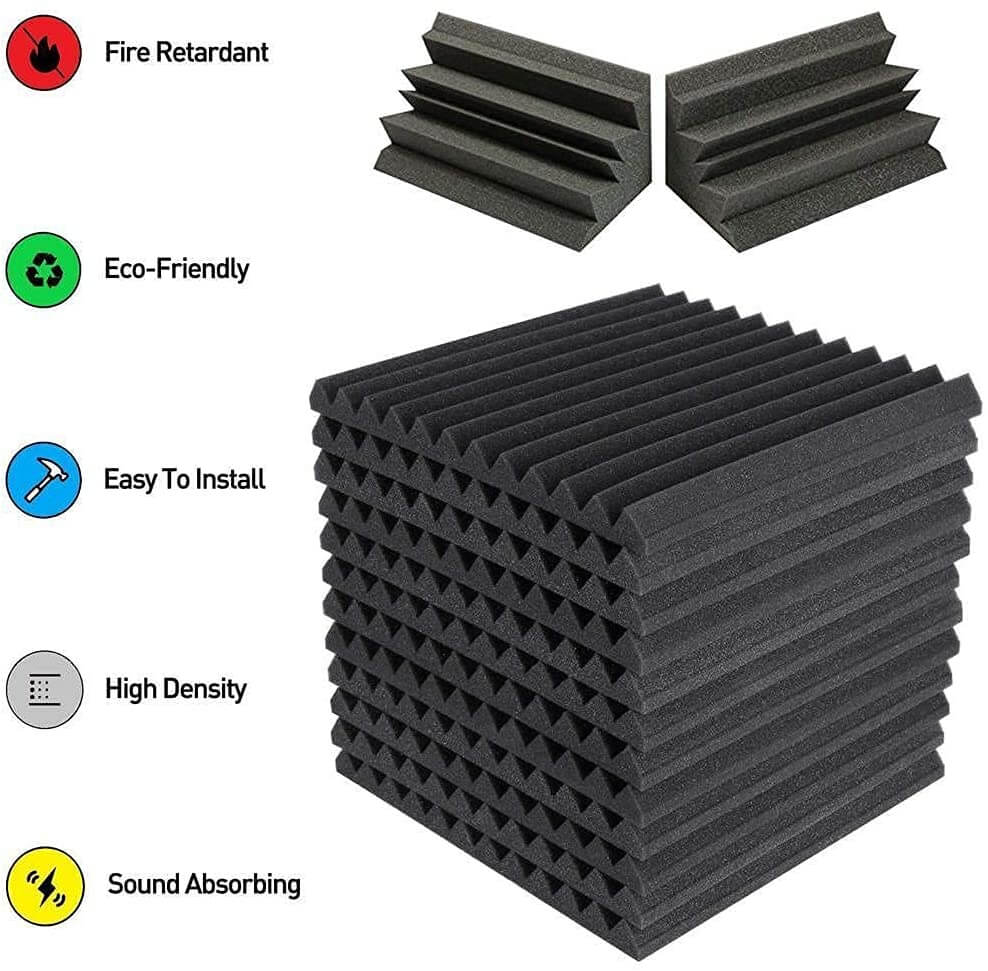 Fire retardant acoustic foam