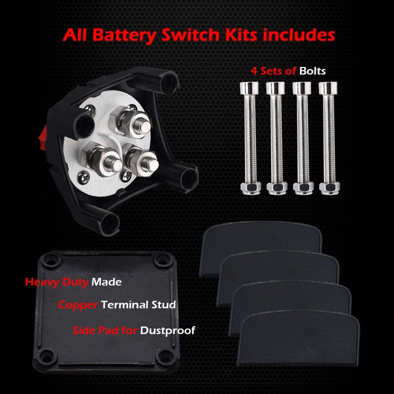 Boat power cut off switch