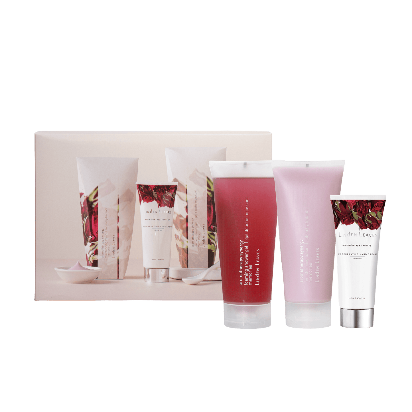 Memories Shower Gel, Lotion & Hand Cream set
