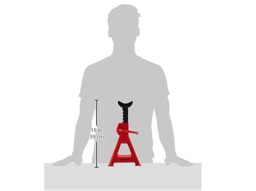 Auto jack stands for vehicle