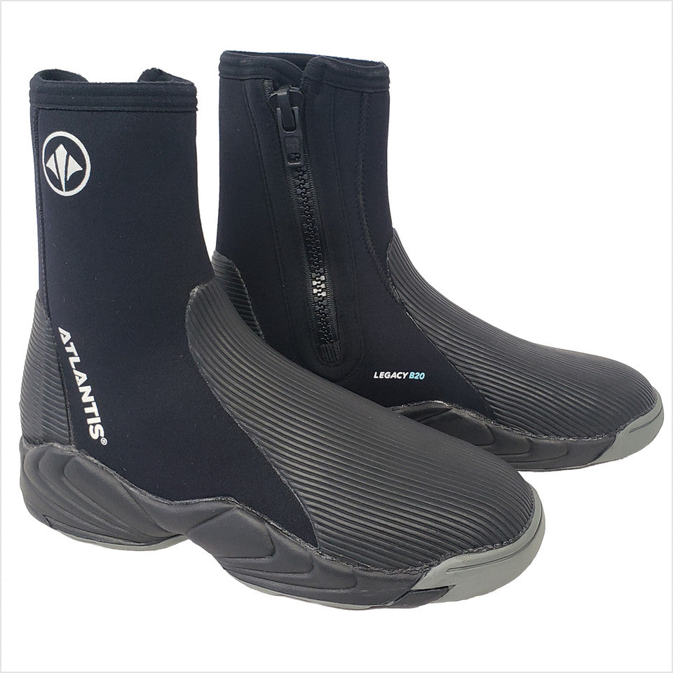 Atlantis Legacy B20 5mm Hard Sole Dive Boots