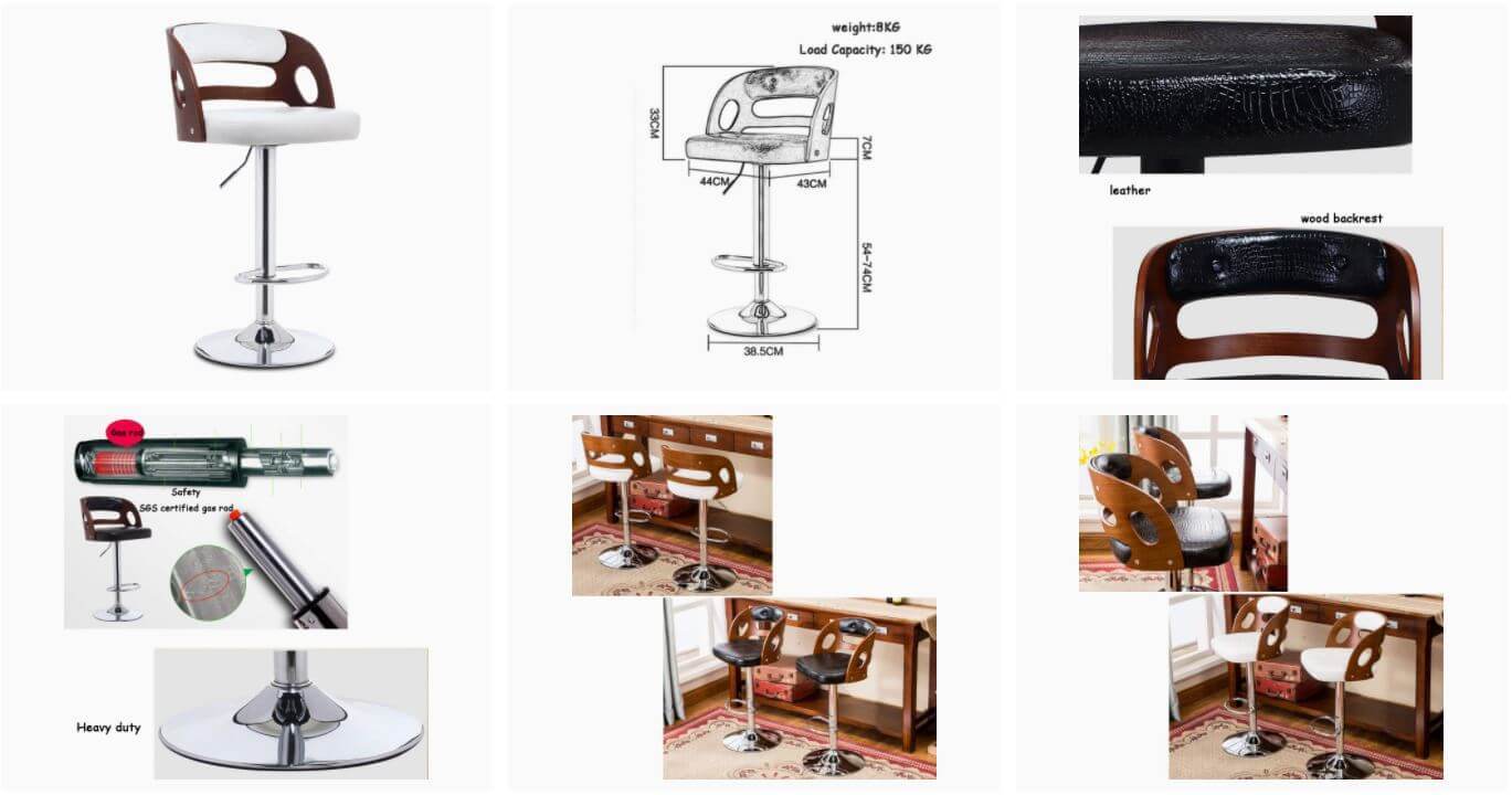 durable barstool design