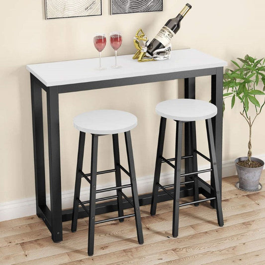 Bar table with two stools