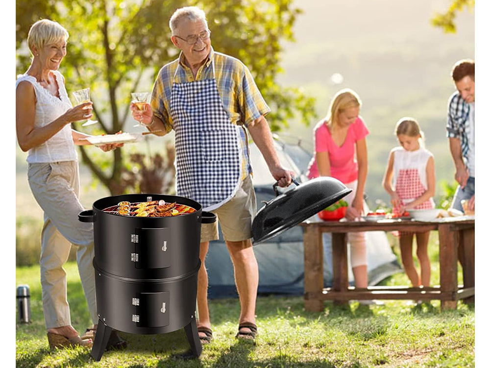 separable smoker grill
