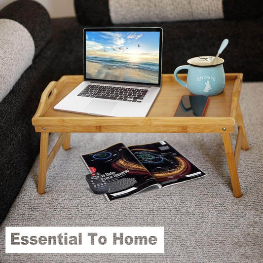 portable bed tray with handles