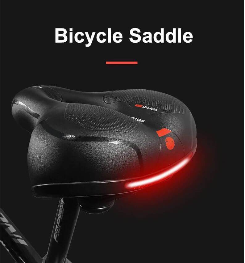 comfortable cycling seat