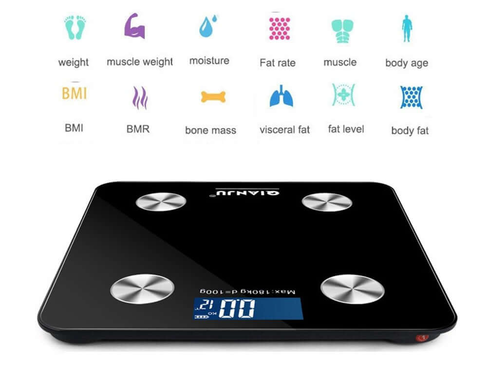 Digital Bathroom Bluetooth Scale Weight Scale - The Shopsite