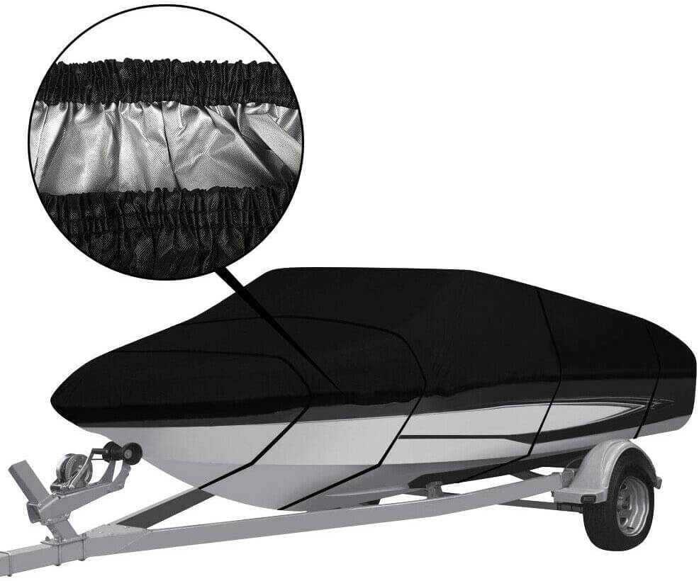 adjustable strap boat cover